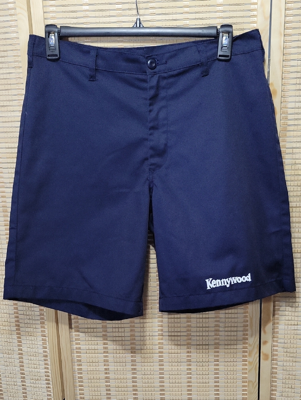 Vintage Kennywood Employee Shorts - PD Signatures - Pittsburgh - Blue - size 34